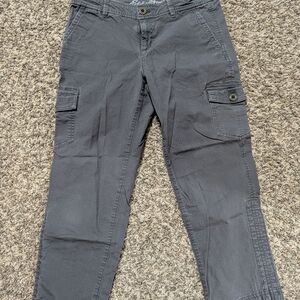 Eddie Bauer Gray Cargo Joggers